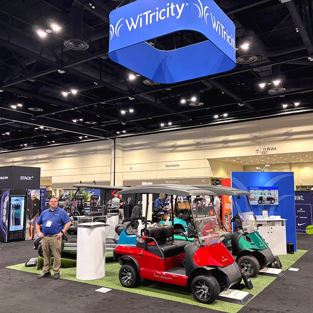 WiTricity AI Tech Booth at the 2026 PGA Show