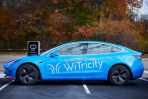 Tesla Model 3 with WiTricity Wireless Charging