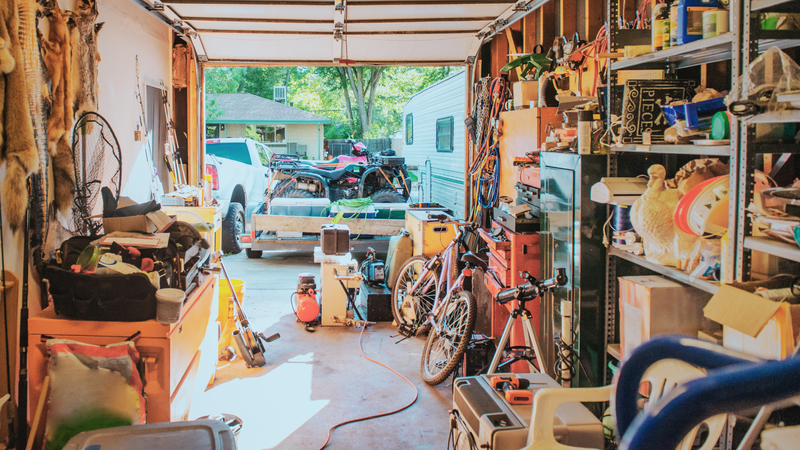 garage mess